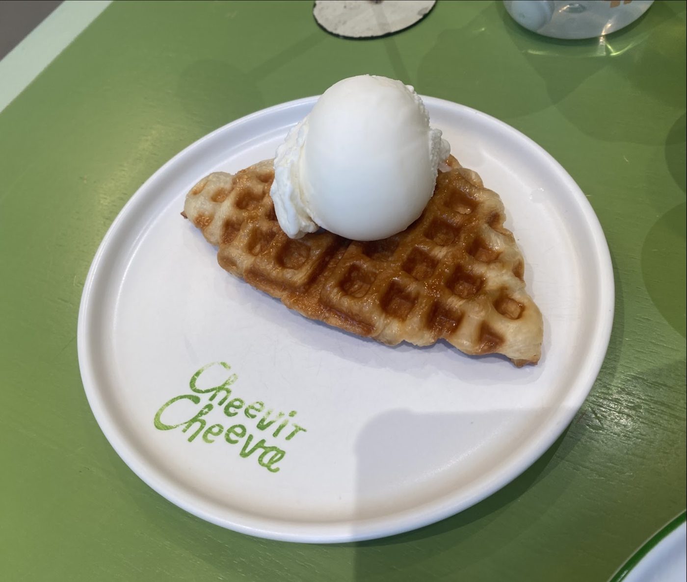 Waffle & Ice Cream